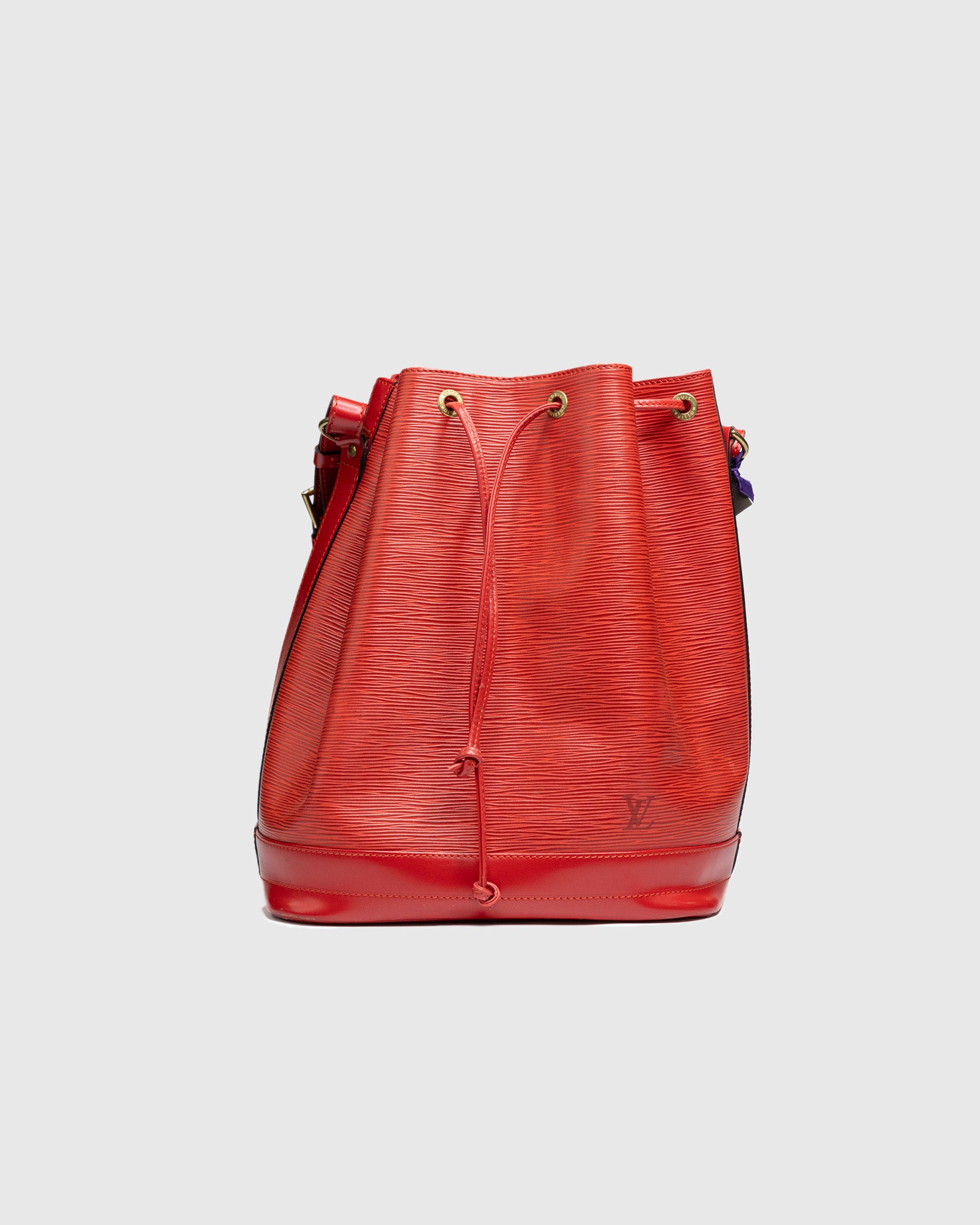 Louis Vuitton Noé Bucket Bag – Red Epi Leather