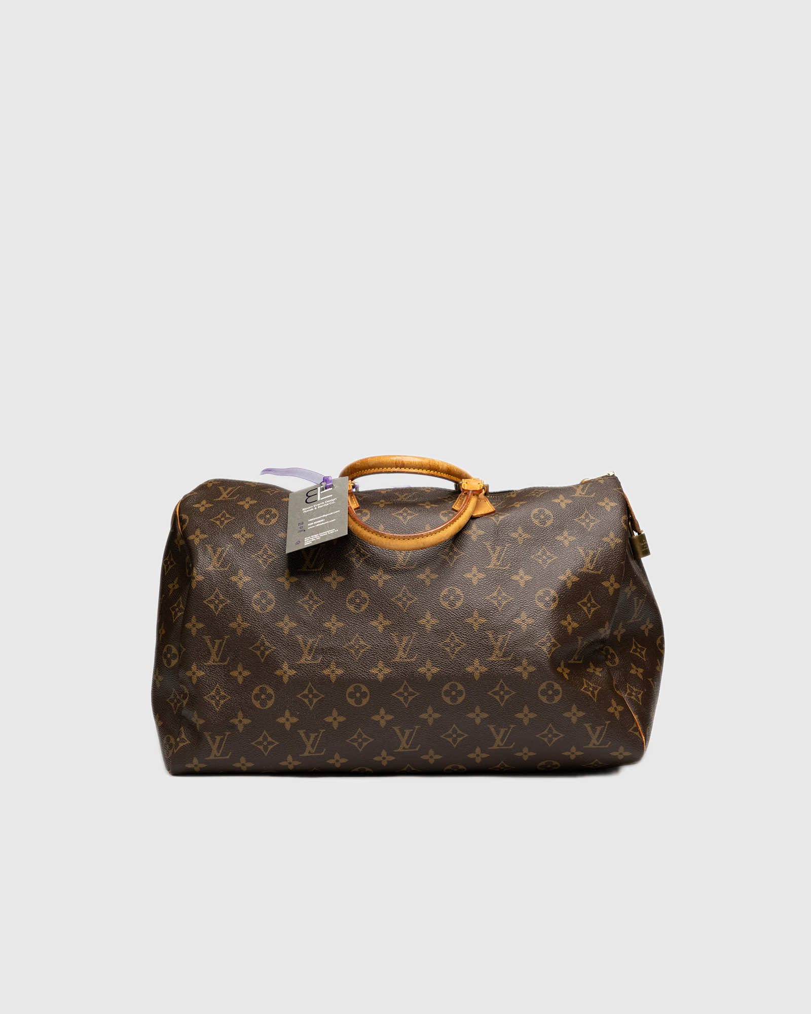 Louis Vuitton Speedy 35 Monogram Canvas Duffle Bag