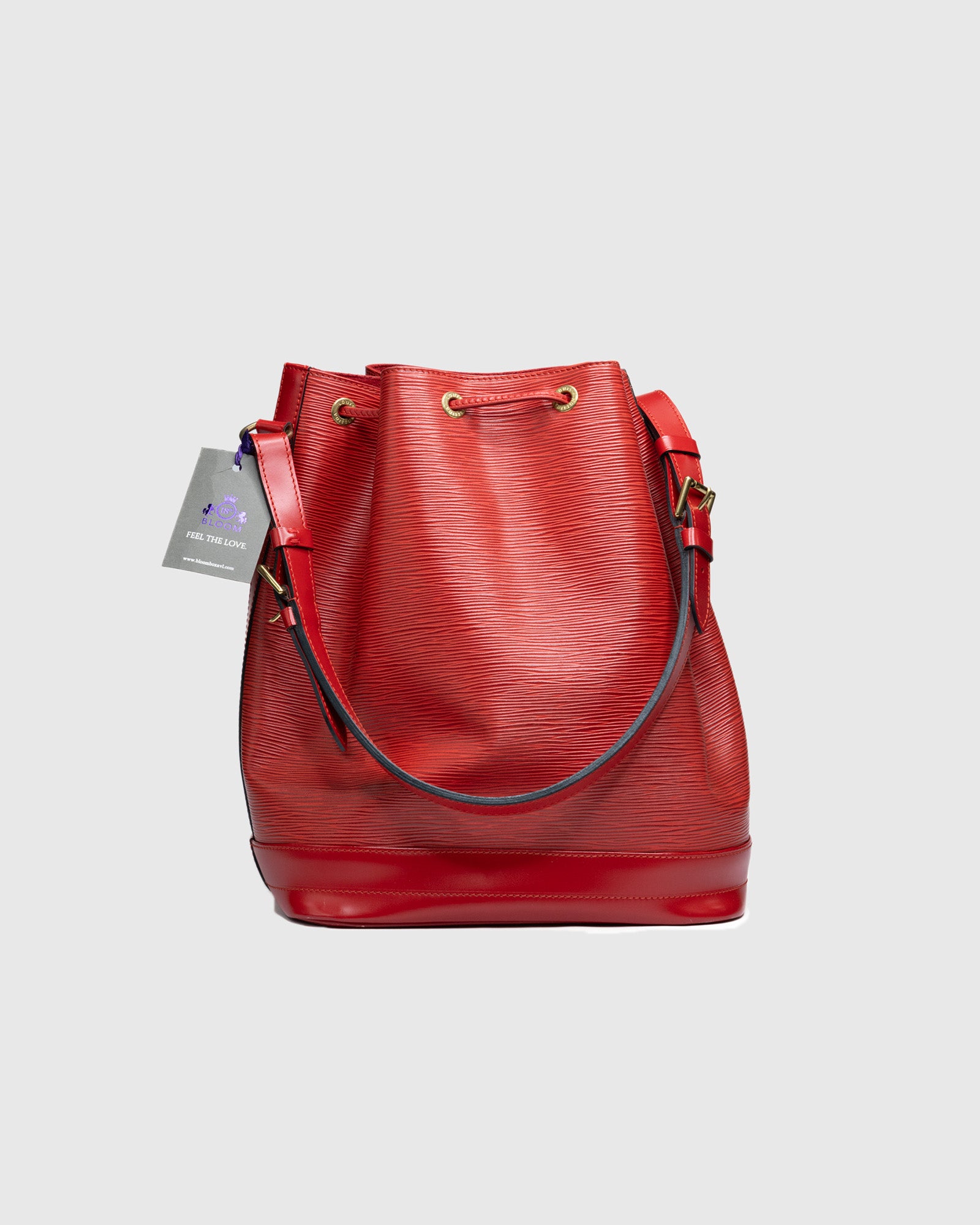 Louis Vuitton Noé Bucket Bag – Red Epi Leather