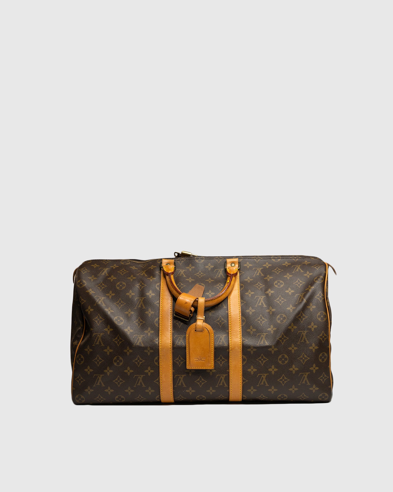 Pre-Owned Louis Vuitton Keepall Bandoulière 50 Duffel Bag