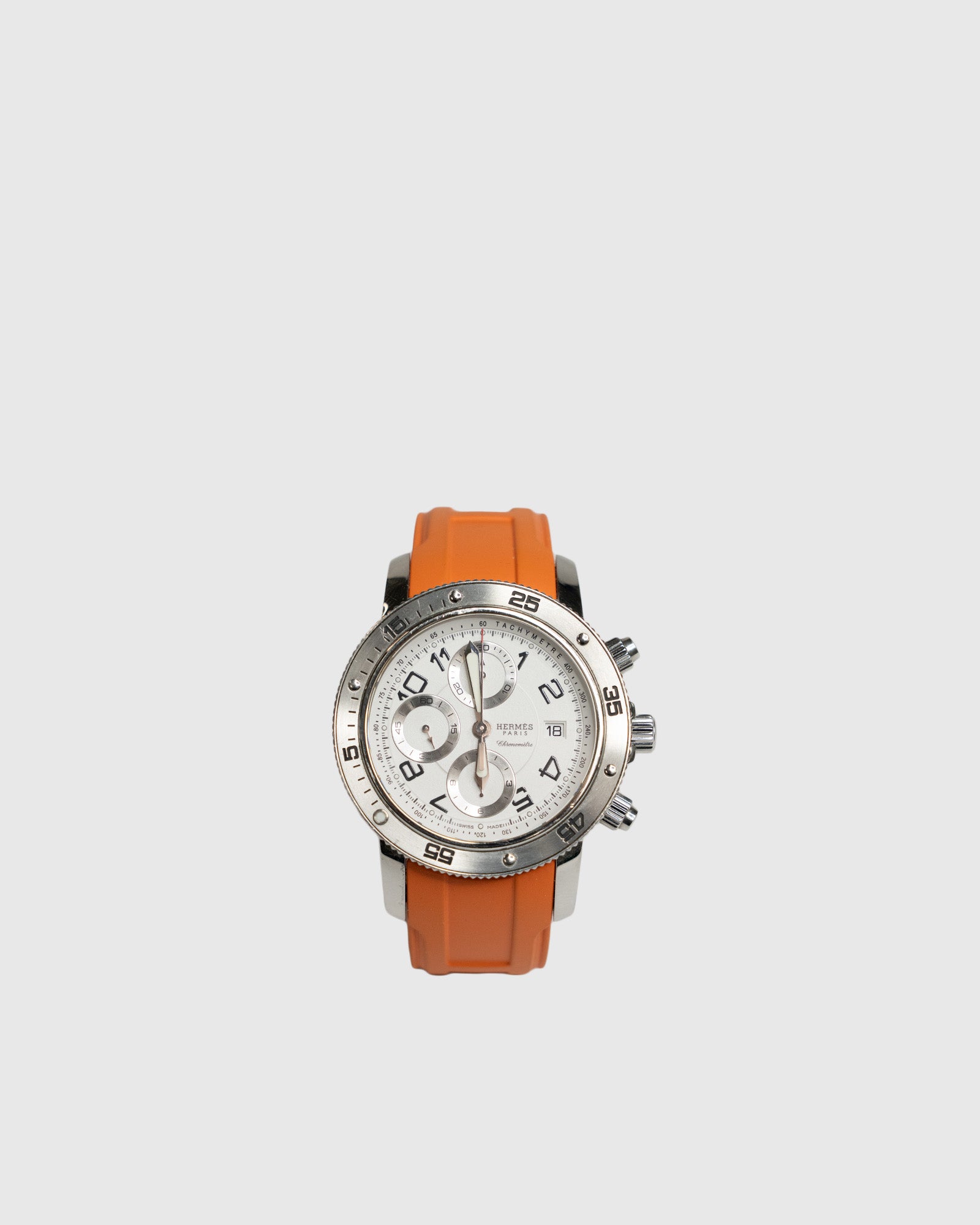 Discover the Timeless Charm of Pre-Owned Hermès Clipper Chrono Automatic Watch