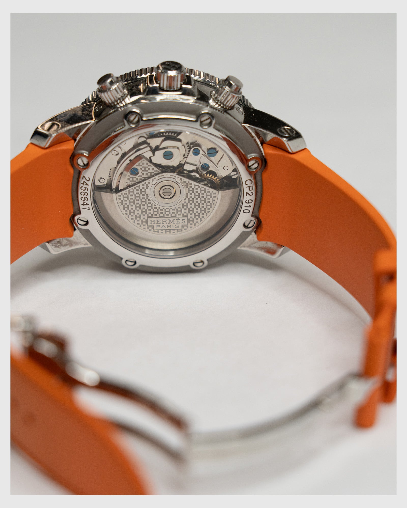 Discover the Timeless Charm of Pre-Owned Hermès Clipper Chrono Automatic Watch