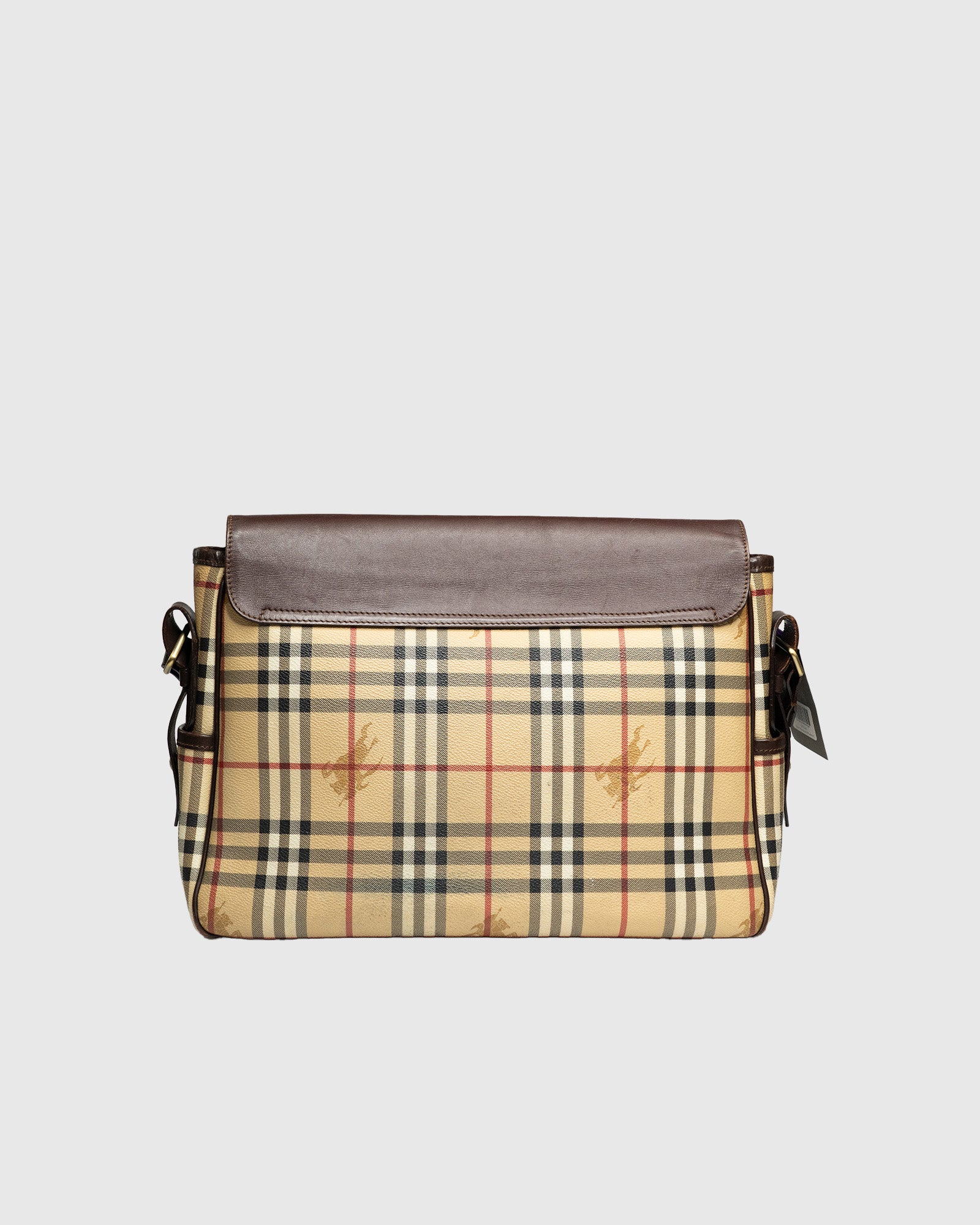 Pre-Owned Burberry Horseferry Check Messenger