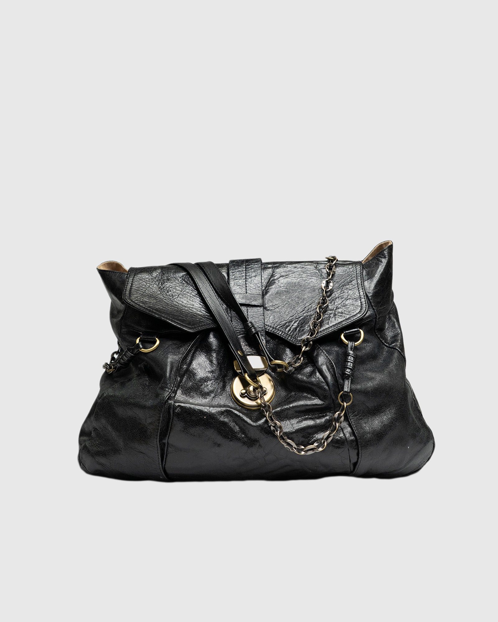 Pre-Owned Trina Turk Leather Hobo Bag