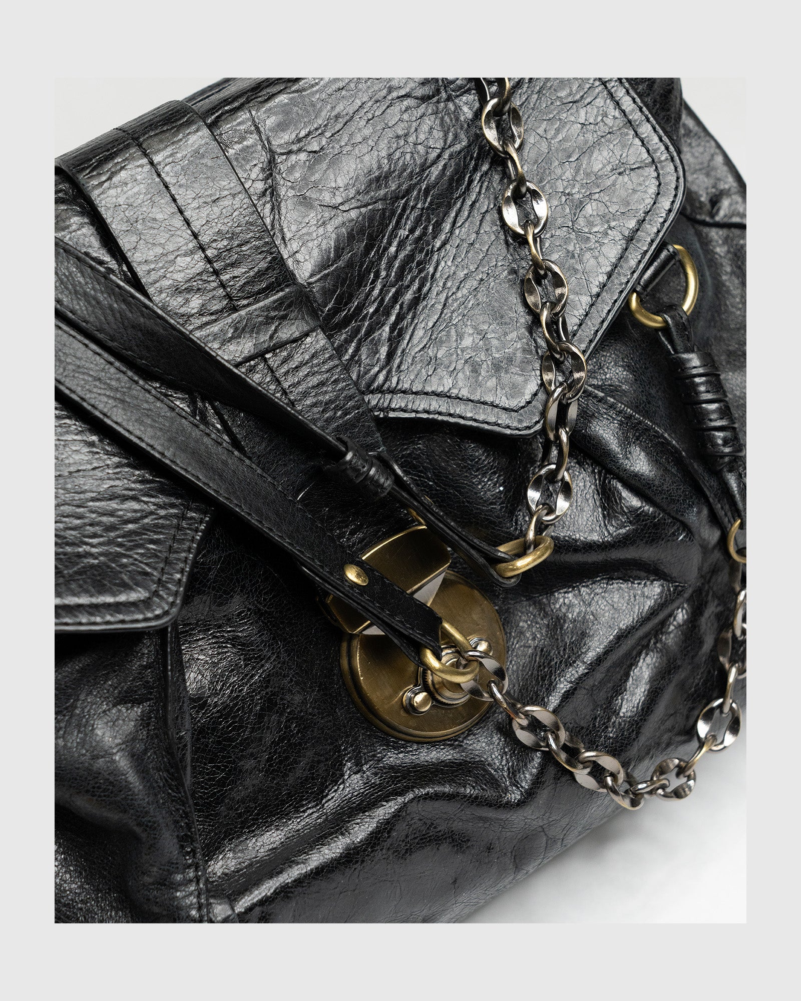 Pre-Owned Trina Turk Leather Hobo Bag