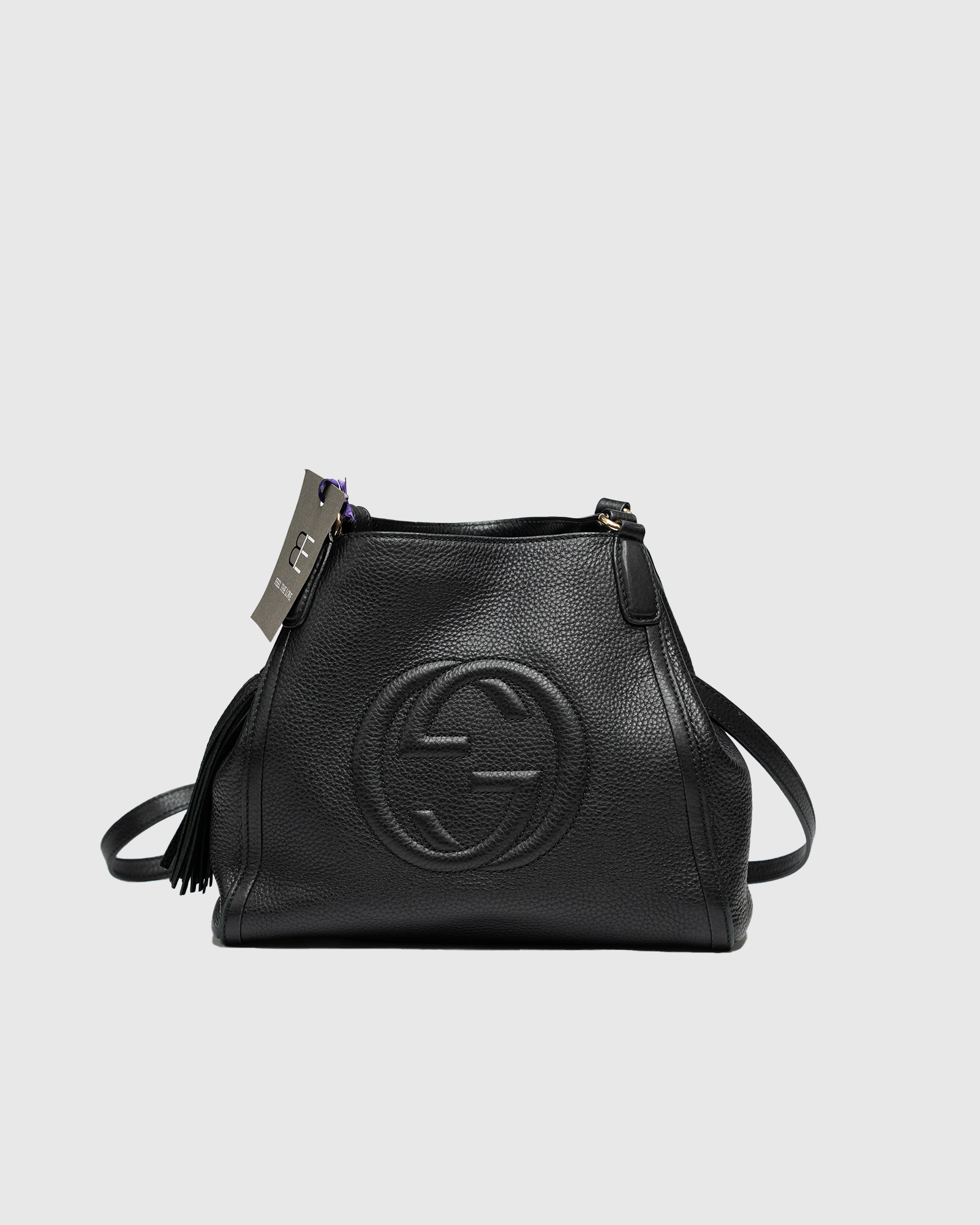 Pre-Owned Gucci Soho Leather Hobo Bag