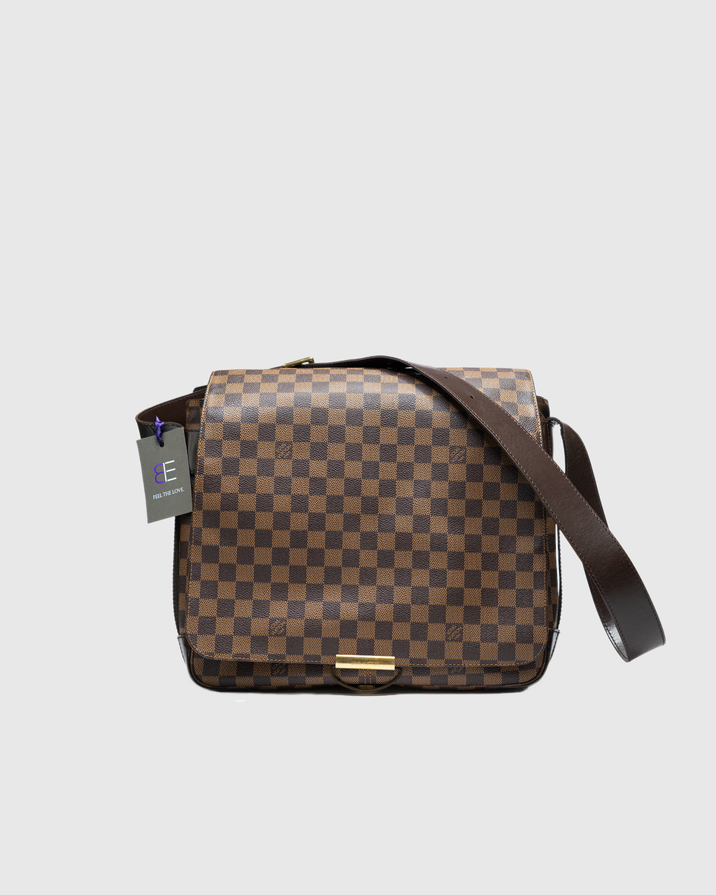 Louis Vuitton Damier Ebene Messenger Bag (Front Flap Closure)