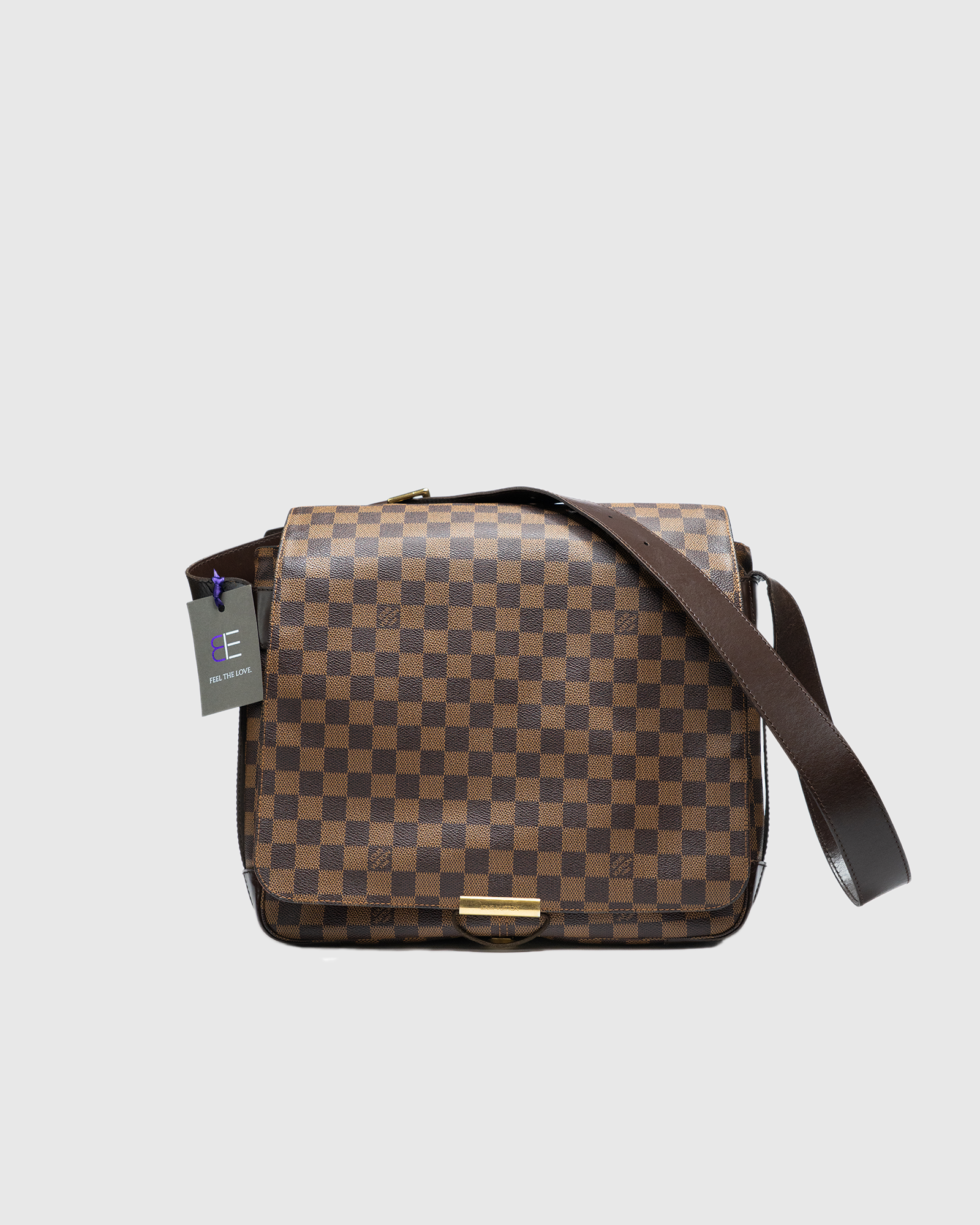 Louis Vuitton Damier Ebene Messenger Bag (Front Flap Closure)