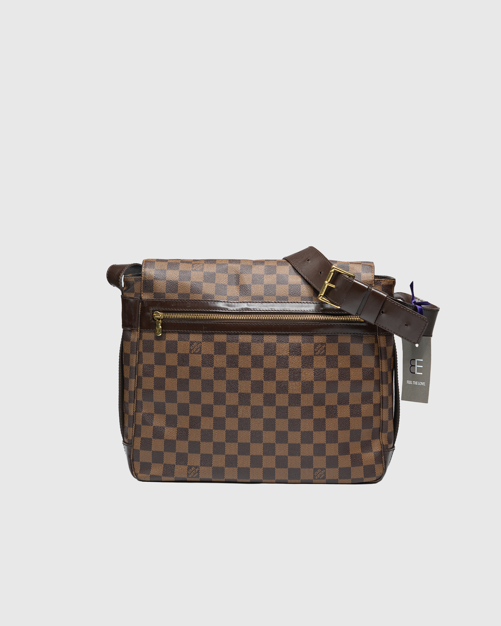 Louis Vuitton Damier Ebene Messenger Bag (Front Flap Closure)